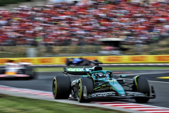 Lance Stroll (CDN) Aston Martin F1 Team AMR25.
03.08.2025. Formula 1 World Championship, Rd 14, Hungarian Grand Prix, Budapest, Hungary, Race Day.
- www.xpbimages.com, EMail: requests@xpbimages.com © Copyright: Batchelor / XPB Images