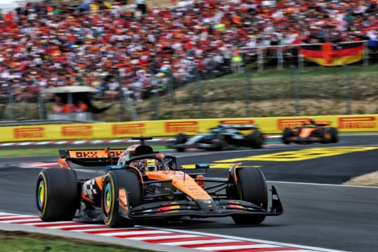 Oscar Piastri (AUS) McLaren MCL39.
03.08.2025. Formula 1 World Championship, Rd 14, Hungarian Grand Prix, Budapest, Hungary, Race Day.
- www.xpbimages.com, EMail: requests@xpbimages.com © Copyright: Batchelor / XPB Images