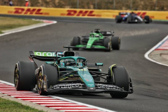 Lance Stroll (CDN) Aston Martin F1 Team AMR25.
03.08.2025. Formula 1 World Championship, Rd 14, Hungarian Grand Prix, Budapest, Hungary, Race Day.
- www.xpbimages.com, EMail: requests@xpbimages.com © Copyright: Moy / XPB Images