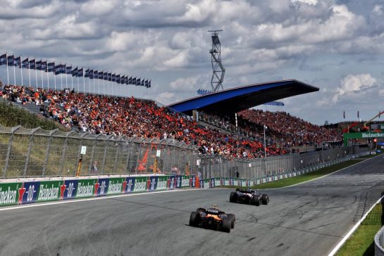 Lando Norris (GBR) McLaren MCL39.
29.08.2025. Formula 1 World Championship, Rd 15, Dutch Grand Prix, Zandvoort, Netherlands, Practice Day.
- www.xpbimages.com, EMail: requests@xpbimages.com © Copyright: Charniaux / XPB Images