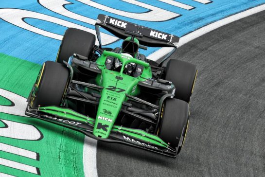 Nico Hulkenberg (GER) Sauber C45.
29.08.2025. Formula 1 World Championship, Rd 15, Dutch Grand Prix, Zandvoort, Netherlands, Practice Day.
- www.xpbimages.com, EMail: requests@xpbimages.com © Copyright: Bearne / XPB Images