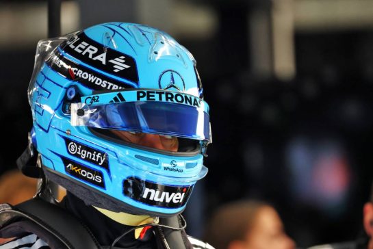 George Russell (GBR) Mercedes AMG F1.
29.08.2025. Formula 1 World Championship, Rd 15, Dutch Grand Prix, Zandvoort, Netherlands, Practice Day.
- www.xpbimages.com, EMail: requests@xpbimages.com © Copyright: Batchelor / XPB Images