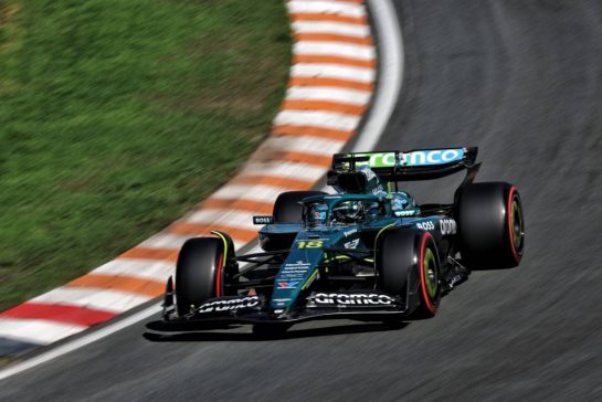 Lance Stroll (CDN) Aston Martin F1 Team AMR25.
30.08.2025. Formula 1 World Championship, Rd 15, Dutch Grand Prix, Zandvoort, Netherlands, Qualifying Day.
- www.xpbimages.com, EMail: requests@xpbimages.com © Copyright: Bearne / XPB Images