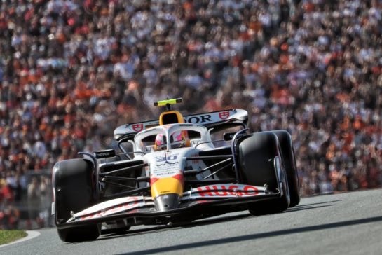 Liam Lawson (NZL) Racing Bulls VCARB 02.
30.08.2025. Formula 1 World Championship, Rd 15, Dutch Grand Prix, Zandvoort, Netherlands, Qualifying Day.
- www.xpbimages.com, EMail: requests@xpbimages.com © Copyright: Moy / XPB Images