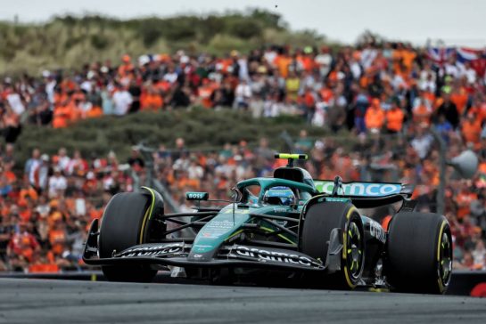 Fernando Alonso (ESP) Aston Martin F1 Team AMR25.
31.08.2025. Formula 1 World Championship, Rd 15, Dutch Grand Prix, Zandvoort, Netherlands, Race Day.
- www.xpbimages.com, EMail: requests@xpbimages.com © Copyright: Moy / XPB Images