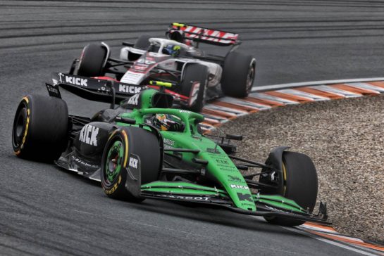 Gabriel Bortoleto (BRA) Sauber C45.
31.08.2025. Formula 1 World Championship, Rd 15, Dutch Grand Prix, Zandvoort, Netherlands, Race Day.
- www.xpbimages.com, EMail: requests@xpbimages.com © Copyright: Charniaux / XPB Images