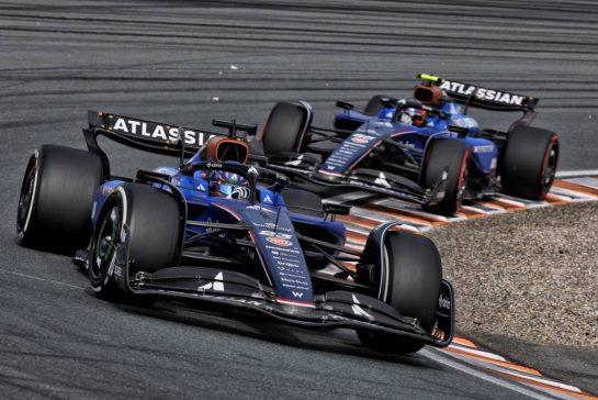 Alexander Albon (THA) Atlassian Williams Racing FW47.
31.08.2025. Formula 1 World Championship, Rd 15, Dutch Grand Prix, Zandvoort, Netherlands, Race Day.
- www.xpbimages.com, EMail: requests@xpbimages.com © Copyright: Charniaux / XPB Images