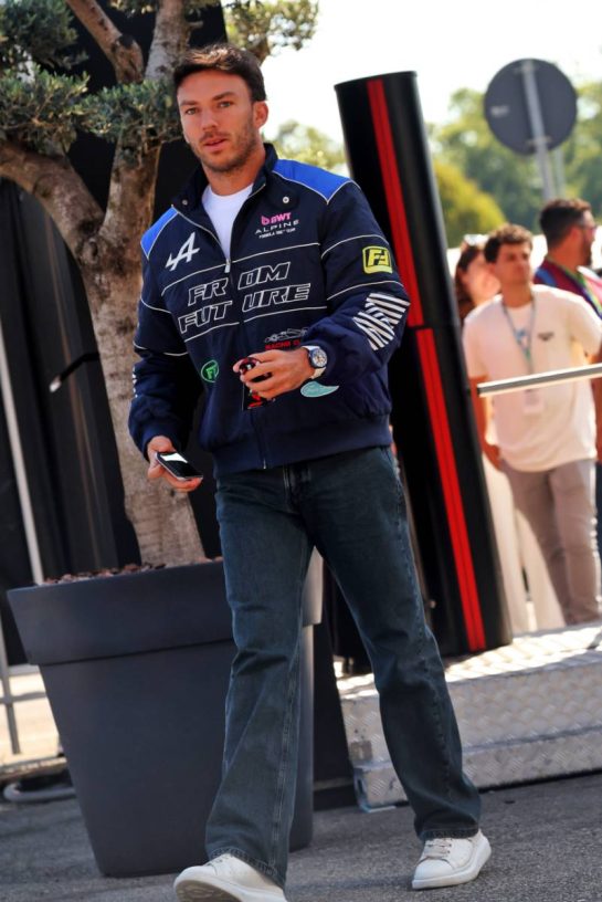 Pierre Gasly (FRA) Alpine F1 Team.
04.09.2025. Formula 1 World Championship, Rd 16, Italian Grand Prix, Monza, Italy, Preparation Day.
- www.xpbimages.com, EMail: requests@xpbimages.com © Copyright: Bearne / XPB Images