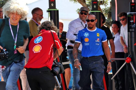 Lewis Hamilton (GBR) Ferrari.
04.09.2025. Formula 1 World Championship, Rd 16, Italian Grand Prix, Monza, Italy, Preparation Day.
- www.xpbimages.com, EMail: requests@xpbimages.com © Copyright: Rew / XPB Images