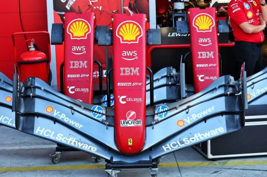 Ferrari SF-25 nosecones.
04.09.2025. Formula 1 World Championship, Rd 16, Italian Grand Prix, Monza, Italy, Preparation Day.
- www.xpbimages.com, EMail: requests@xpbimages.com © Copyright: Batchelor / XPB Images