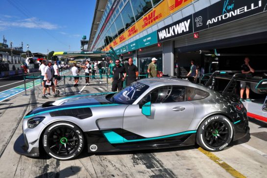 A Mercedes-AMG GT2 W16.
04.09.2025. Formula 1 World Championship, Rd 16, Italian Grand Prix, Monza, Italy, Preparation Day.
- www.xpbimages.com, EMail: requests@xpbimages.com © Copyright: Batchelor / XPB Images