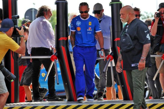 Lewis Hamilton (GBR) Ferrari.
05.09.2025. Formula 1 World Championship, Rd 16, Italian Grand Prix, Monza, Italy, Practice Day.
- www.xpbimages.com, EMail: requests@xpbimages.com © Copyright: Rew / XPB Images