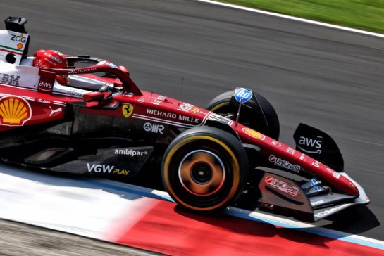 Charles Leclerc (MON) Ferrari SF-25.
05.09.2025. Formula 1 World Championship, Rd 16, Italian Grand Prix, Monza, Italy, Practice Day.
- www.xpbimages.com, EMail: requests@xpbimages.com © Copyright: Charniaux / XPB Images