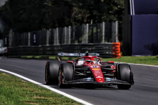 Charles Leclerc (MON) Ferrari SF-25.
05.09.2025. Formula 1 World Championship, Rd 16, Italian Grand Prix, Monza, Italy, Practice Day.
- www.xpbimages.com, EMail: requests@xpbimages.com © Copyright: Bearne / XPB Images