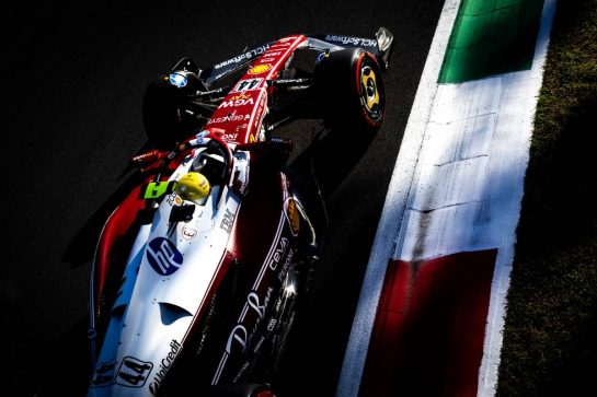 Lewis Hamilton (GBR) Ferrari SF-25.
05.09.2025. Formula 1 World Championship, Rd 16, Italian Grand Prix, Monza, Italy, Practice Day.
- www.xpbimages.com, EMail: requests@xpbimages.com © Copyright: Bearne / XPB Images