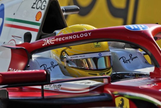 Lewis Hamilton (GBR) Ferrari SF-25.
06.09.2025. Formula 1 World Championship, Rd 16, Italian Grand Prix, Monza, Italy, Qualifying Day.
- www.xpbimages.com, EMail: requests@xpbimages.com © Copyright: Rew / XPB Images