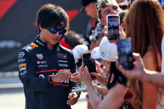 Yuki Tsunoda (JPN) Red Bull Racing.
07.09.2025. Formula 1 World Championship, Rd 16, Italian Grand Prix, Monza, Italy, Race Day.
- www.xpbimages.com, EMail: requests@xpbimages.com © Copyright: Bearne / XPB Images