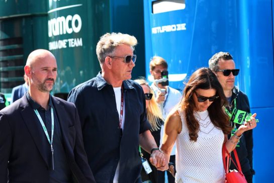 Gordon Ramsay (GBR) Celebrity Chef.
07.09.2025. Formula 1 World Championship, Rd 16, Italian Grand Prix, Monza, Italy, Race Day.
- www.xpbimages.com, EMail: requests@xpbimages.com © Copyright: Batchelor / XPB Images