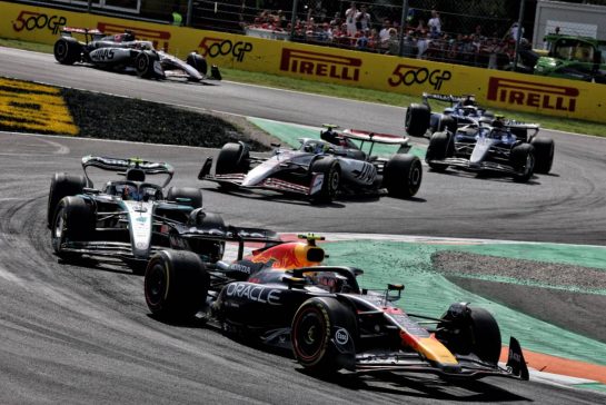 Yuki Tsunoda (JPN) Red Bull Racing RB21.
07.09.2025. Formula 1 World Championship, Rd 16, Italian Grand Prix, Monza, Italy, Race Day.
- www.xpbimages.com, EMail: requests@xpbimages.com © Copyright: Charniaux / XPB Images