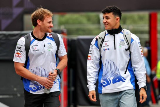 Isack Hadjar (FRA) Racing Bulls.
18.09.2025. Formula 1 World Championship, Rd 17, Azerbaijan Grand Prix, Baku Street Circuit, Azerbaijan, Preparation Day.
- www.xpbimages.com, EMail: requests@xpbimages.com © Copyright: Batchelor / XPB Images