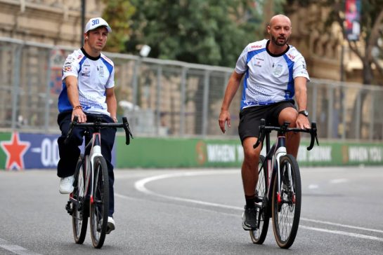 Liam Lawson (NZL) Racing Bulls rides the circuit.
18.09.2025. Formula 1 World Championship, Rd 17, Azerbaijan Grand Prix, Baku Street Circuit, Azerbaijan, Preparation Day.
- www.xpbimages.com, EMail: requests@xpbimages.com © Copyright: Rew / XPB Images