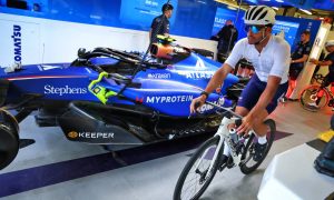 Azerbaijan GP: Thursday's media day in pictures