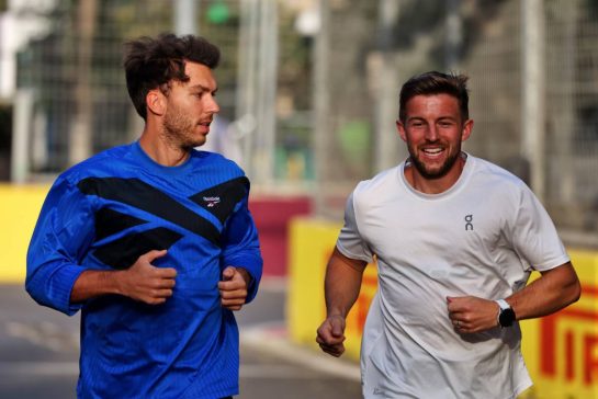 Pierre Gasly (FRA) Alpine F1 Team runs the circuit.
18.09.2025. Formula 1 World Championship, Rd 17, Azerbaijan Grand Prix, Baku Street Circuit, Azerbaijan, Preparation Day.
- www.xpbimages.com, EMail: requests@xpbimages.com © Copyright: Rew / XPB Images