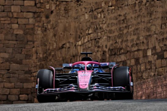 Pierre Gasly (FRA) Alpine F1 Team A525.
19.09.2025. Formula 1 World Championship, Rd 17, Azerbaijan Grand Prix, Baku Street Circuit, Azerbaijan, Practice Day.
- www.xpbimages.com, EMail: requests@xpbimages.com © Copyright: Rew / XPB Images