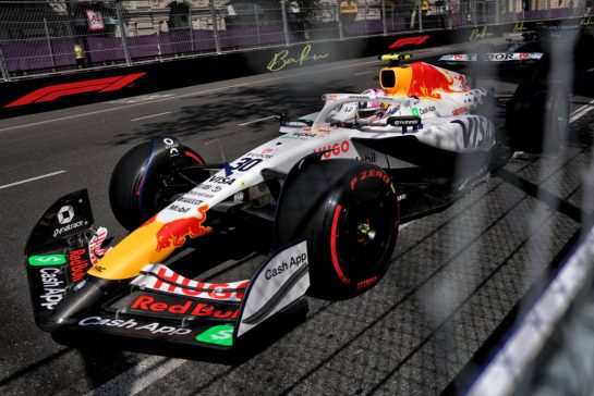 Liam Lawson (NZL) Racing Bulls VCARB 02.
19.09.2025. Formula 1 World Championship, Rd 17, Azerbaijan Grand Prix, Baku Street Circuit, Azerbaijan, Practice Day.
- www.xpbimages.com, EMail: requests@xpbimages.com © Copyright: Charniaux / XPB Images