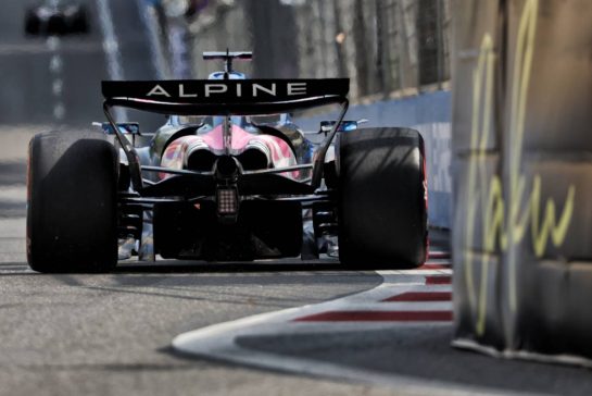 Pierre Gasly (FRA) Alpine F1 Team A525.
19.09.2025. Formula 1 World Championship, Rd 17, Azerbaijan Grand Prix, Baku Street Circuit, Azerbaijan, Practice Day.
- www.xpbimages.com, EMail: requests@xpbimages.com © Copyright: Bearne / XPB Images