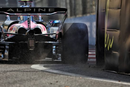 Franco Colapinto (ARG) Alpine F1 Team A525.
19.09.2025. Formula 1 World Championship, Rd 17, Azerbaijan Grand Prix, Baku Street Circuit, Azerbaijan, Practice Day.
- www.xpbimages.com, EMail: requests@xpbimages.com © Copyright: Bearne / XPB Images