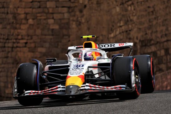 Liam Lawson (NZL) Racing Bulls VCARB 02.
19.09.2025. Formula 1 World Championship, Rd 17, Azerbaijan Grand Prix, Baku Street Circuit, Azerbaijan, Practice Day.
- www.xpbimages.com, EMail: requests@xpbimages.com © Copyright: Rew / XPB Images