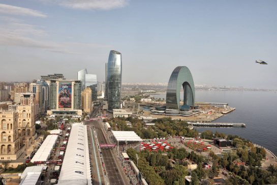 Pierre Gasly (FRA) Alpine F1 Team A525.
19.09.2025. Formula 1 World Championship, Rd 17, Azerbaijan Grand Prix, Baku Street Circuit, Azerbaijan, Practice Day.
- www.xpbimages.com, EMail: requests@xpbimages.com © Copyright: Bearne / XPB Images