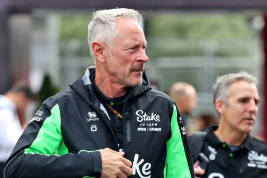 Jonathan Wheatley (GBR) Sauber Team Principal.
20.09.2025. Formula 1 World Championship, Rd 17, Azerbaijan Grand Prix, Baku Street Circuit, Azerbaijan, Qualifying Day.
- www.xpbimages.com, EMail: requests@xpbimages.com © Copyright: Bearne / XPB Images