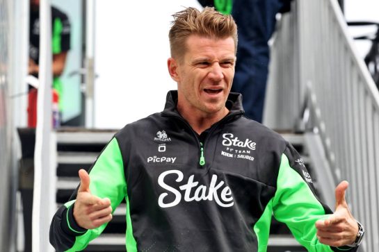 Nico Hulkenberg (GER) Sauber.
20.09.2025. Formula 1 World Championship, Rd 17, Azerbaijan Grand Prix, Baku Street Circuit, Azerbaijan, Qualifying Day.
- www.xpbimages.com, EMail: requests@xpbimages.com © Copyright: Bearne / XPB Images