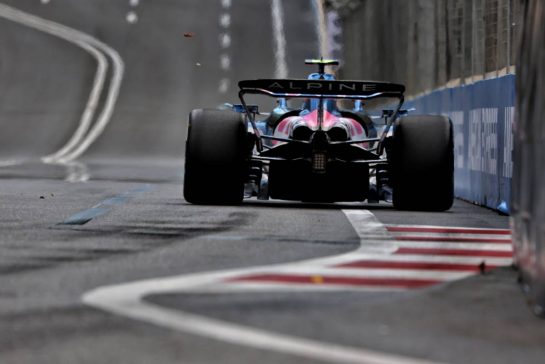 Franco Colapinto (ARG) Alpine F1 Team A525.
20.09.2025. Formula 1 World Championship, Rd 17, Azerbaijan Grand Prix, Baku Street Circuit, Azerbaijan, Qualifying Day.
- www.xpbimages.com, EMail: requests@xpbimages.com © Copyright: Rew / XPB Images