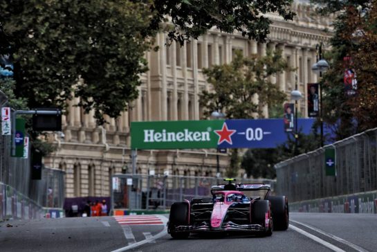 Franco Colapinto (ARG) Alpine F1 Team A525.
20.09.2025. Formula 1 World Championship, Rd 17, Azerbaijan Grand Prix, Baku Street Circuit, Azerbaijan, Qualifying Day.
- www.xpbimages.com, EMail: requests@xpbimages.com © Copyright: Rew / XPB Images