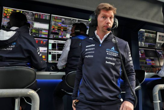 James Vowles (GBR) Atlassian Williams Racing Team Principal.
20.09.2025. Formula 1 World Championship, Rd 17, Azerbaijan Grand Prix, Baku Street Circuit, Azerbaijan, Qualifying Day.
- www.xpbimages.com, EMail: requests@xpbimages.com © Copyright: Bearne / XPB Images