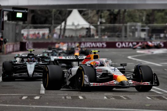 Liam Lawson (NZL) Racing Bulls VCARB 02.
21.09.2025. Formula 1 World Championship, Rd 17, Azerbaijan Grand Prix, Baku Street Circuit, Azerbaijan, Race Day.
- www.xpbimages.com, EMail: requests@xpbimages.com © Copyright: Bearne / XPB Images