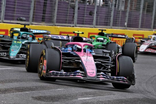 Franco Colapinto (ARG) Alpine F1 Team A525.
21.09.2025. Formula 1 World Championship, Rd 17, Azerbaijan Grand Prix, Baku Street Circuit, Azerbaijan, Race Day.
- www.xpbimages.com, EMail: requests@xpbimages.com © Copyright: Charniaux / XPB Images