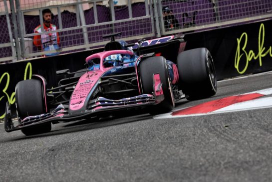 Pierre Gasly (FRA) Alpine F1 Team A525.
21.09.2025. Formula 1 World Championship, Rd 17, Azerbaijan Grand Prix, Baku Street Circuit, Azerbaijan, Race Day.
- www.xpbimages.com, EMail: requests@xpbimages.com © Copyright: Rew / XPB Images