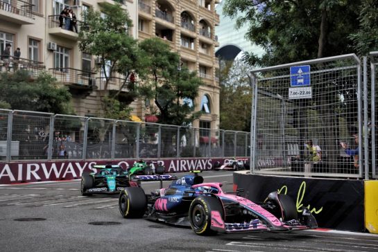 Franco Colapinto (ARG) Alpine F1 Team A525.
21.09.2025. Formula 1 World Championship, Rd 17, Azerbaijan Grand Prix, Baku Street Circuit, Azerbaijan, Race Day.
- www.xpbimages.com, EMail: requests@xpbimages.com © Copyright: Bearne / XPB Images