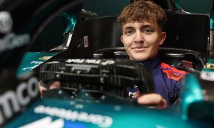 British F4 champion Fairclough makes F1 debut with Aston Martin