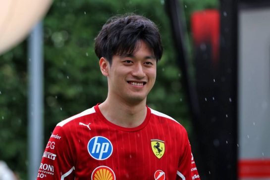 Zhou Guanyu (CHN) Ferrari Reserve Driver.
02.10.2025. Formula 1 World Championship, Rd 18, Singapore Grand Prix, Marina Bay Street Circuit, Singapore, Preparation Day.
- www.xpbimages.com, EMail: requests@xpbimages.com © Copyright: Bearne / XPB Images