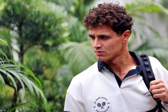 Lando Norris (GBR) McLaren.
02.10.2025. Formula 1 World Championship, Rd 18, Singapore Grand Prix, Marina Bay Street Circuit, Singapore, Preparation Day.
- www.xpbimages.com, EMail: requests@xpbimages.com © Copyright: Bearne / XPB Images