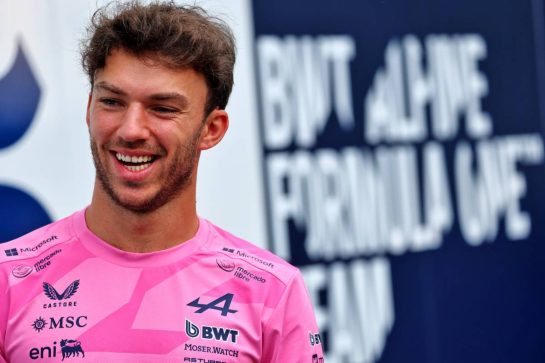Pierre Gasly (FRA) Alpine F1 Team.
02.10.2025. Formula 1 World Championship, Rd 18, Singapore Grand Prix, Marina Bay Street Circuit, Singapore, Preparation Day.
- www.xpbimages.com, EMail: requests@xpbimages.com © Copyright: Batchelor / XPB Images