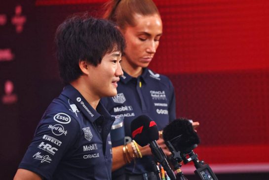 Yuki Tsunoda (JPN) Red Bull Racing.
02.10.2025. Formula 1 World Championship, Rd 18, Singapore Grand Prix, Marina Bay Street Circuit, Singapore, Preparation Day.
- www.xpbimages.com, EMail: requests@xpbimages.com © Copyright: Batchelor / XPB Images