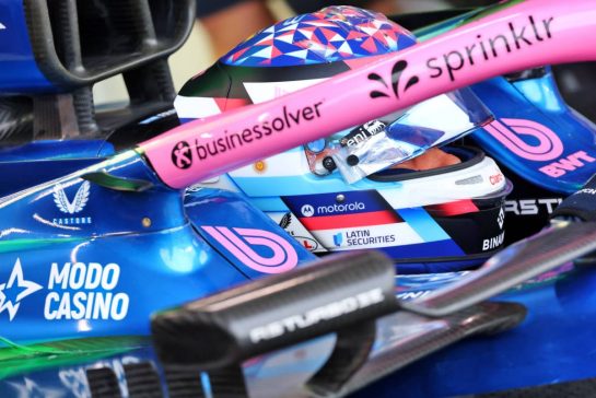 Franco Colapinto (ARG) Alpine F1 Team A525.
03.10.2025. Formula 1 World Championship, Rd 18, Singapore Grand Prix, Marina Bay Street Circuit, Singapore, Practice Day.
- www.xpbimages.com, EMail: requests@xpbimages.com © Copyright: Batchelor / XPB Images