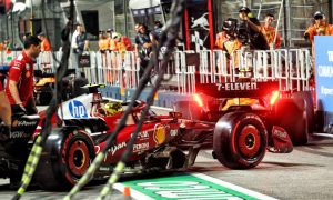 Leclerc explains pitlane collision with Norris: ‘These things happen’