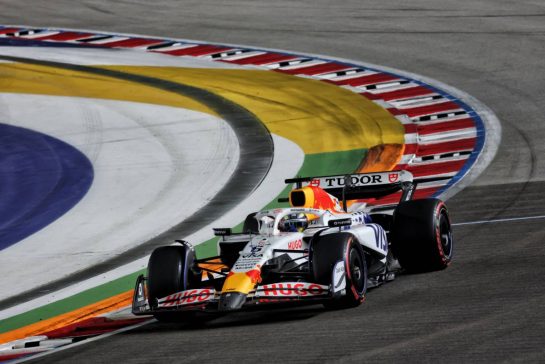 Isack Hadjar (FRA) Racing Bulls VCARB 02.
03.10.2025. Formula 1 World Championship, Rd 18, Singapore Grand Prix, Marina Bay Street Circuit, Singapore, Practice Day.
- www.xpbimages.com, EMail: requests@xpbimages.com © Copyright: Moy / XPB Images